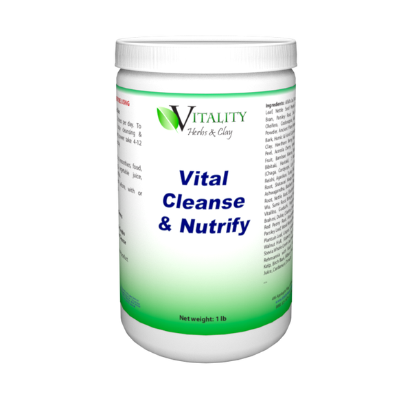 Vital Cleanse And Nutrify Vitality Herbs And Clay